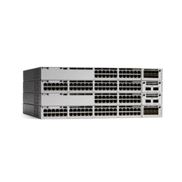 Switch Cisco Gigabit Ethernet Catalyst 9300L, 24 Puertos PoE+ 10/100/1000Mbps + 4 Puertos SFP+, 208 Gbit/s, 32.000 Entradas - Gestionado