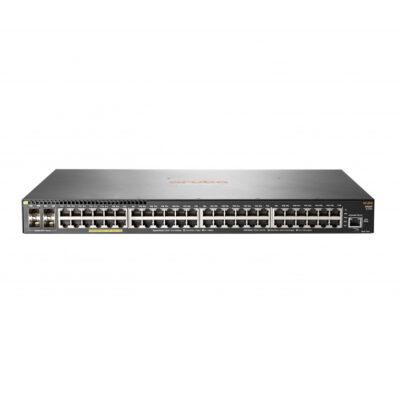 Switch Aruba Gigabit Ethernet 2930F 48G PoE+ 4SFP+, 48 Puertos PoE+ 10/100/1000Mbps + 4 Puertos SFP+, 176 Gbit/s, 32.768 Entradas – Gestionado