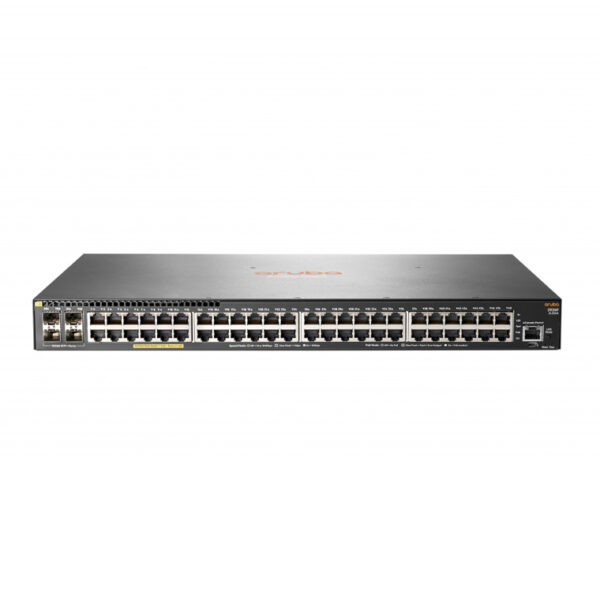 Switch Aruba Gigabit Ethernet 2930F 48G PoE+ 4SFP+, 48 Puertos PoE+ 10/100/1000Mbps + 4 Puertos SFP+, 176 Gbit/s, 32.768 Entradas - Gestionado