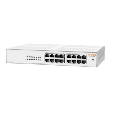 Switch Aruba Gigabit Ethernet Instant On 1430, 16 Puertos RJ-45 10/100/1000Mbps, 32 Gbit/s, 8192 Entradas – No Administrable