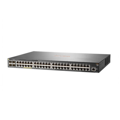 Switch Aruba Gigabit Ethernet 2930F 48G PoE+ 4SFP, 48 Puertos PoE+ 10/100/1000Mbps + 4 Puertos SFP, 104 Gbit/s, 32.768 Entradas – Gestionado