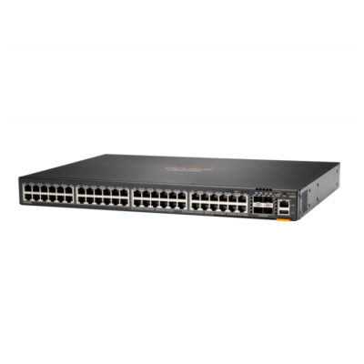 Switch Aruba Gigabit Ethernet 6200F, 48 Puertos 10/100/1000Mbps + 2 Puertos SFP+, 176 Gbit/s, 16.000 Entradas – Gestionado
