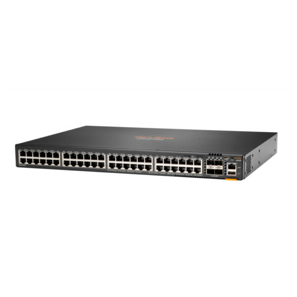 Switch Aruba Gigabit Ethernet 6200F, 48 Puertos 10/100/1000Mbps + 2 Puertos SFP+, 176 Gbit/s, 16.000 Entradas - Gestionado