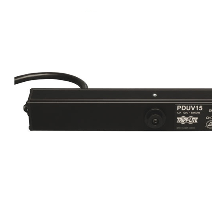 Tripp Lite PDUV15 PDU Monofásico Básico, 15A 120V, para Instalación Vertical de 0U en Rack