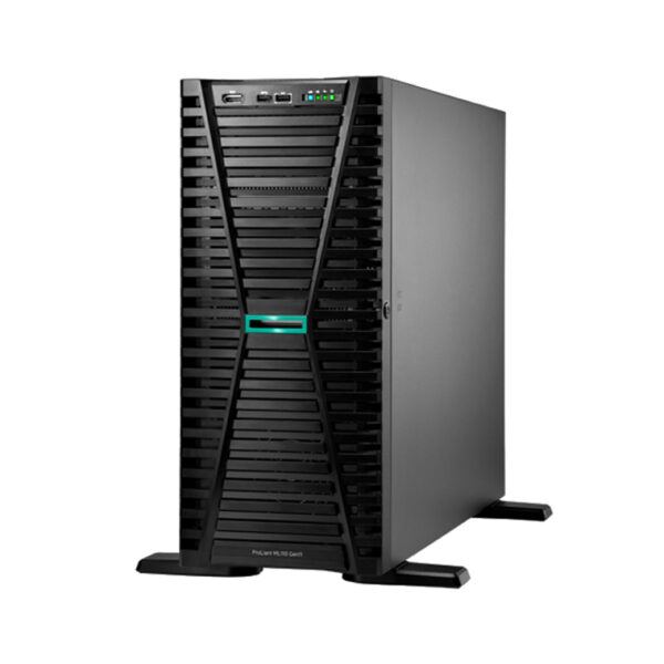 Servidor HPE ProLiant ML110 Gen11 5416S 2 GHz 16 núcleos 1P 32 GB-R VROC 8 SFF fuente redundante de 800 W