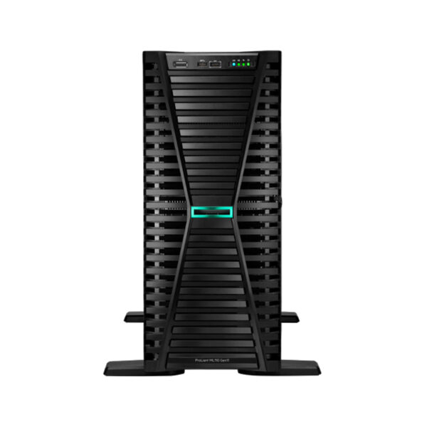 Servidor HPE ProLiant ML110 Gen11 4410Y 2 GHz 12 núcleos 1P 32 GB-R VROC 8 SFF fuente redundante de 800 W