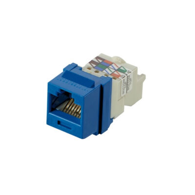 Panduit Jack de Red Cat6, RJ-45, Azul