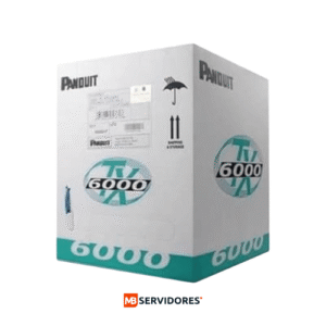 Panduit Bobina Cable Cat6 UTP 4 Pares 305M Blanco PUC6004WH-FE