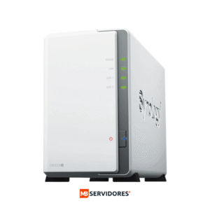 Synology DS223J NAS 2 Bahías Realtek RTD1619B Blanco
