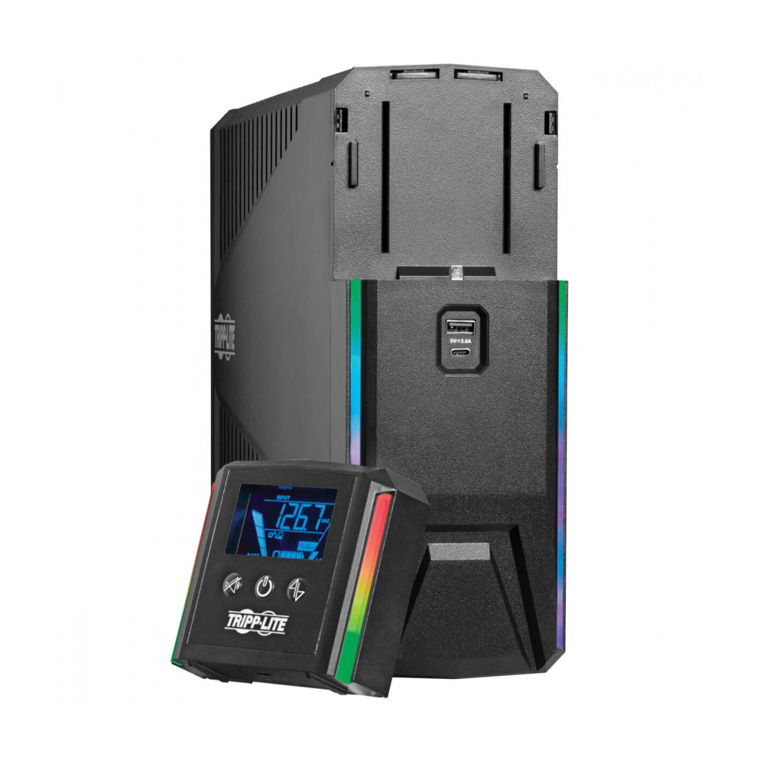 No Break Gamer Tripp Lite SMART1200PSGLCD Línea Interactiva, 750W, 1200VA, Entrada 120V, Salida 120V, 10 Contactos