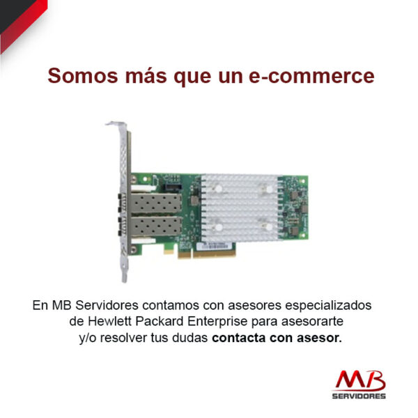 HPE Tarjeta Adaptador de Bus de Host SN1100Q 16Gb, PCI Express, 2 Puertos FC HBA