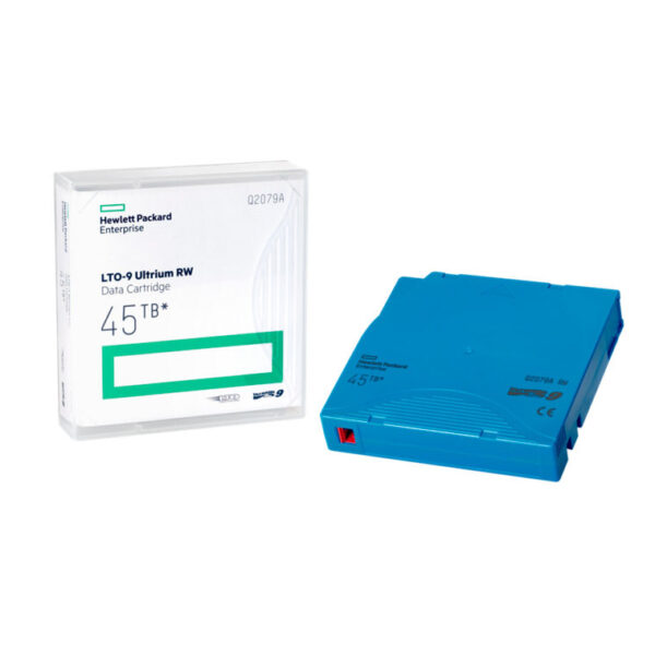 HPE Cartucho de Datos LTO 9 Ultrium, 45TB, 1.035 Metros