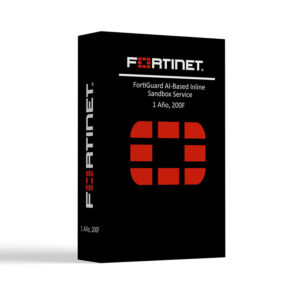Fortinet FortiGuard AI-Based Inline Sandbox Service, 1 Año, para FortiGate 200F | FC-10-F200F-577-02-12