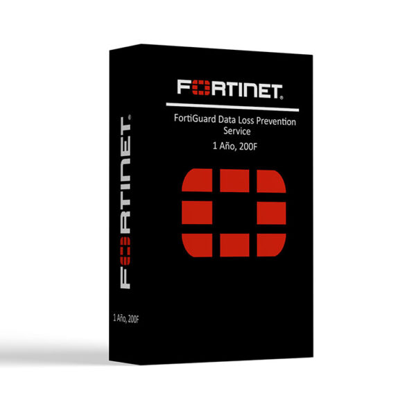 Fortinet FortiGuard Data Loss Prevention Service, 1 Año, para FortiGate 200F