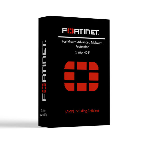 Fortinet FortiGuard Advanced Malware Protection (AMP) Including Antivirus, 1 Año, para FortiGate 40F