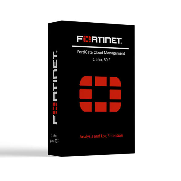 Fortinet FortiGate Cloud Management, Analysis and Log Retention, 1 Año, para FortiGate 60F