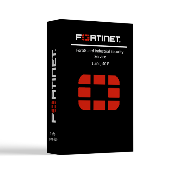 Fortinet FortiGuard Industrial Security Service, 1 Año, para FortiGate 40F