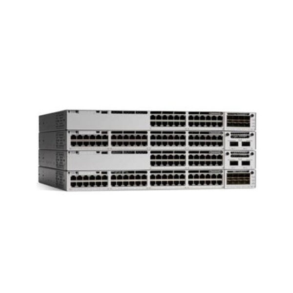 Switch Cisco Gigabit Ethernet Catalyst C9300-48P-E Network Essentials, 48 Puertos PoE+ 10/100/1000, 256Gbit/s, 32.000 Entradas - Administrable