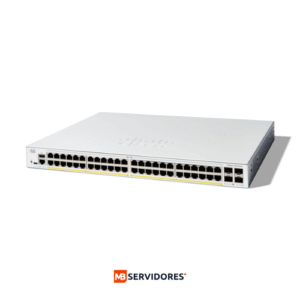 Switch Cisco Catalyst 1200 C1200-48P-4G 48 Puertos PoE+ 375W 4 SFP
