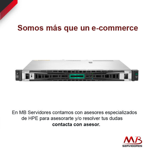 Servidor HPE ProLiant DL20 Gen11, Intel Xeon E-2434 3.40GHz, 16GB DDR5, Gigabit Ethernet, Rack (1U) ― no Sistema Operativo Instalado