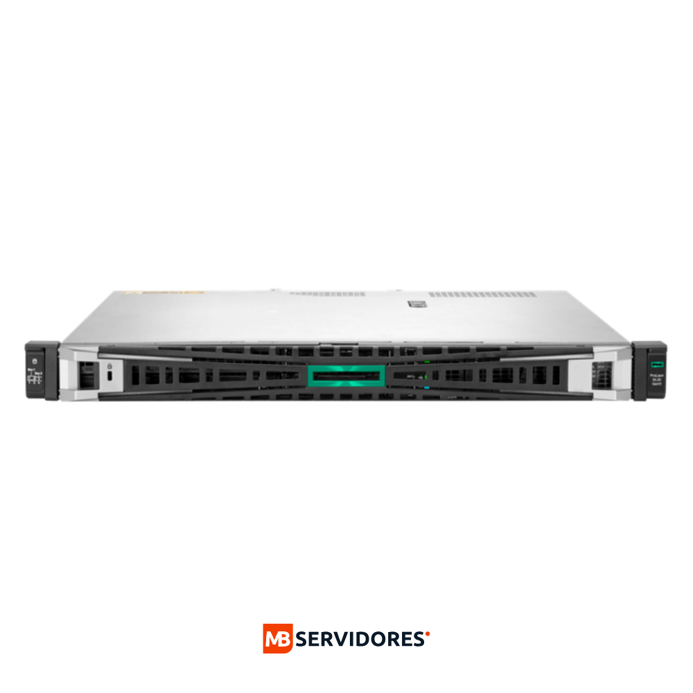 Servidor Rack HPE ProLiant DL20 Gen11 Intel Xeon 6325P 32GB RAM 2x480GB SSD 1U | P86721-DM5
